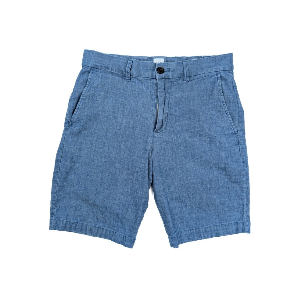 Gap Pull On Washwell Blue Chambray Utility Shorts Women's‎ Size 28